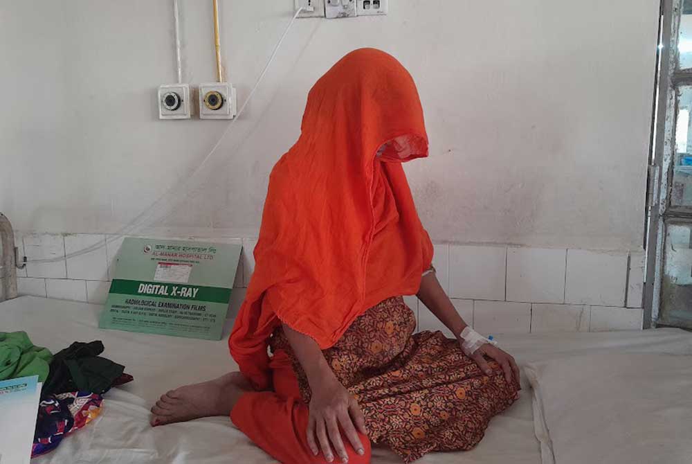 Kala-azar patient Rani, 36, a resident of Austadhar village of Mymensinh sadar upazila was undergoing treatment at Medicine ward of Infectious Diseases Hospital in Mohakhali of Dha