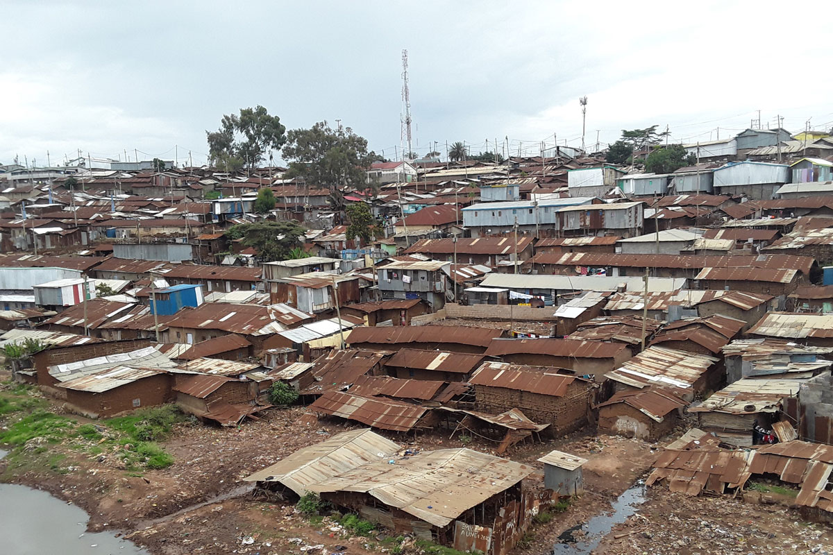 Nairobi’s Kibra informal settlement. Credit: Joyce Chimbi