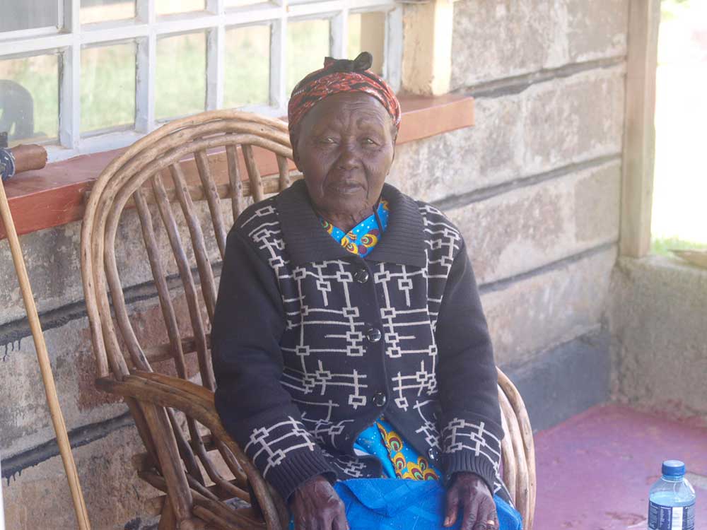 Ruth Kobilo Kimuge, mother to Harold Kipchumba, during her interview with Vaccines Work. Credit: Joseph Maina