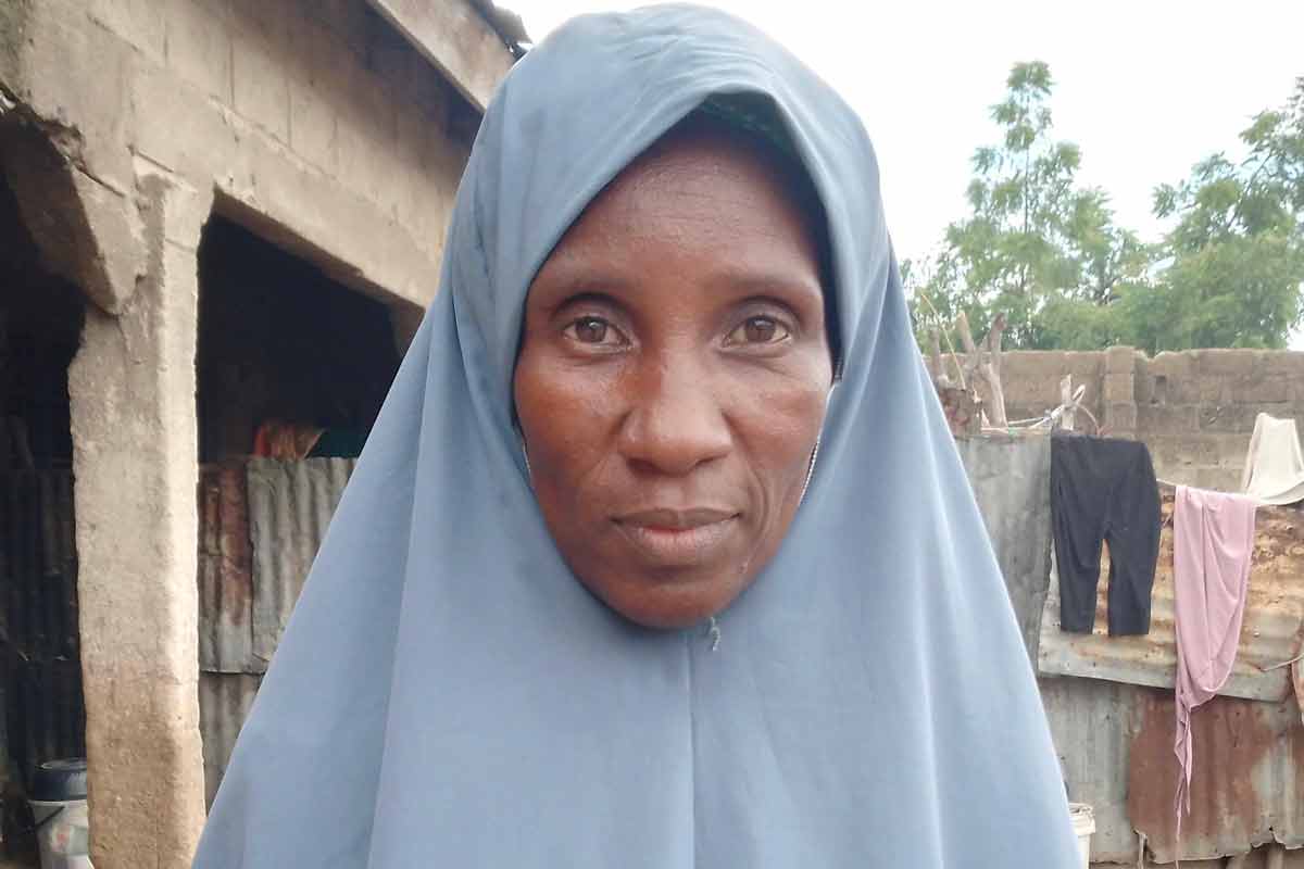 Hauwa Idris, 45, can't wait to return to her normal life.