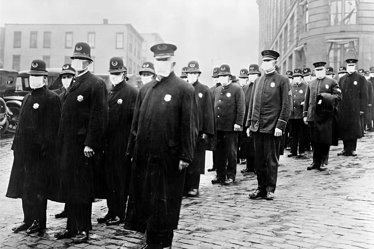 It took 90 years for the Spanish flu virus to evolve into swine flu, which triggered another pandemic. American Photo Archive / Alamy Stock Photo