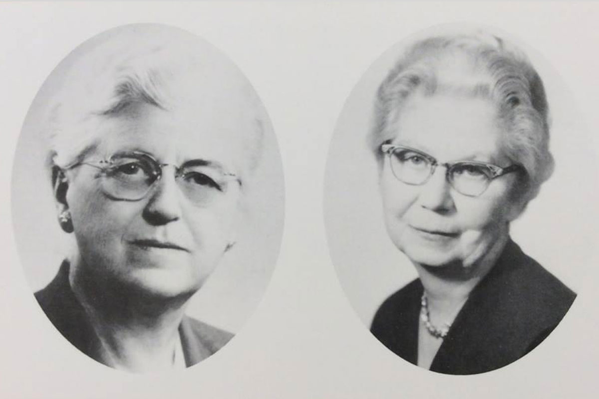 Pearl Kendrick and Grace Eldering. Credit: human progress.org