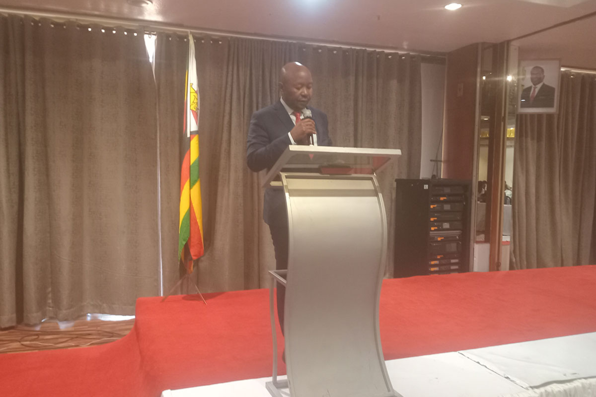 Dr. Aspect Maunganidze, Permanent Secretary, Ministry of Health and Child Care. Credit: Enos Denhere