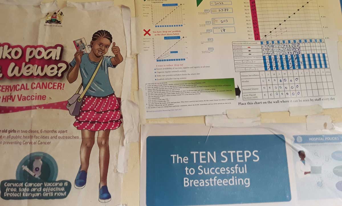 In Kenya, the government introduced free HPV vaccination for girls aged 10 to 14 in 2019. The vaccine is highly effective, preventing up to 90 percent of HPV infections associated with cervical cancer. Credit: Joyce Chimbi